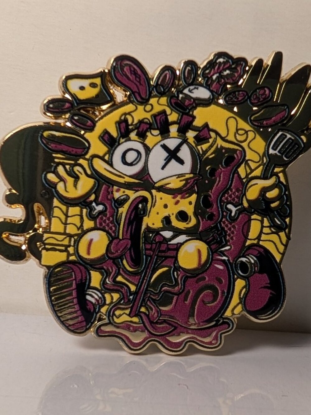 Spongebob Squarepants Krusty Porthole Enamel Pin Blind Bag Series Rare Badge